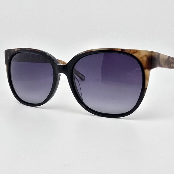 XOXO Key Largo Tortoise Frame Polarized Grey Gradient Lens Sunglasses w/ Case - Picture 3 of 16